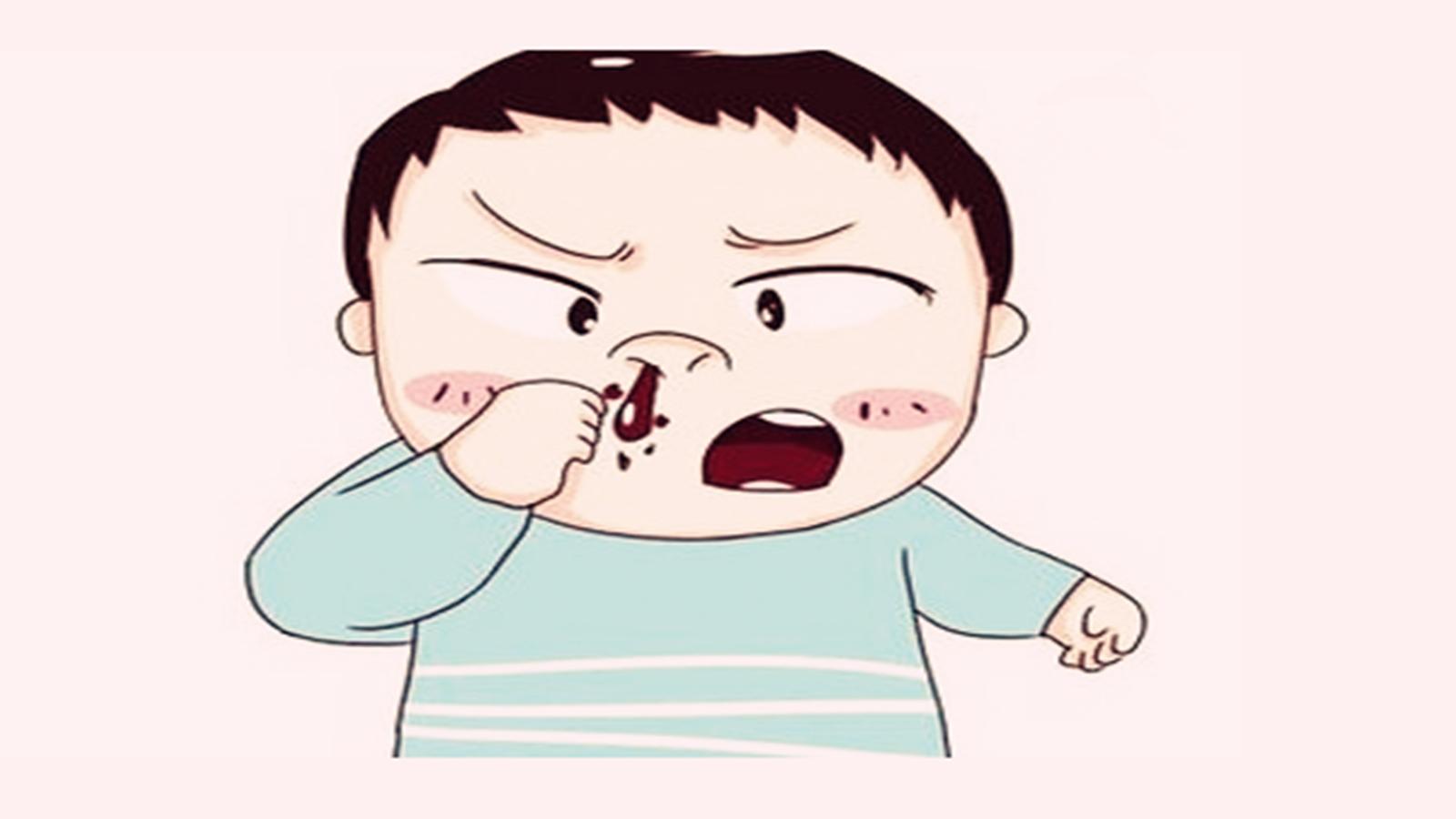 宝宝流鼻血怎么快速止血最有效,宝宝流鼻血快速止血小妙招