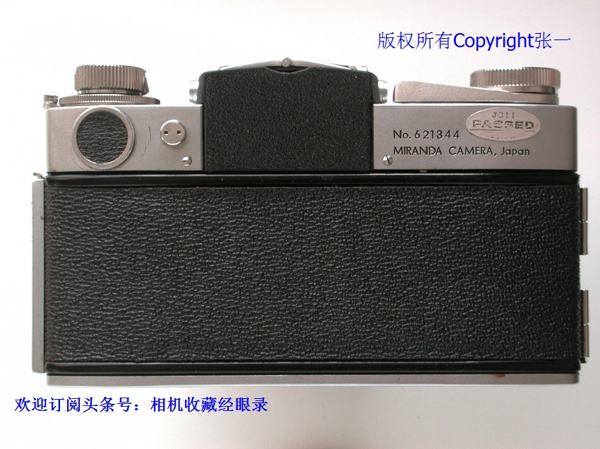 附件超多的日本MirandaAutomexIII型单反相机！