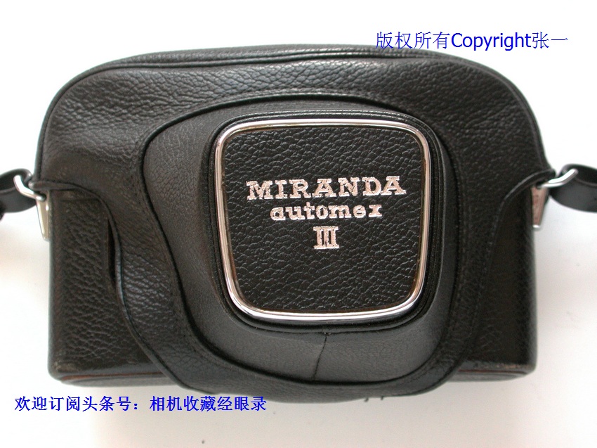 附件超多的日本MirandaAutomexIII型单反相机！