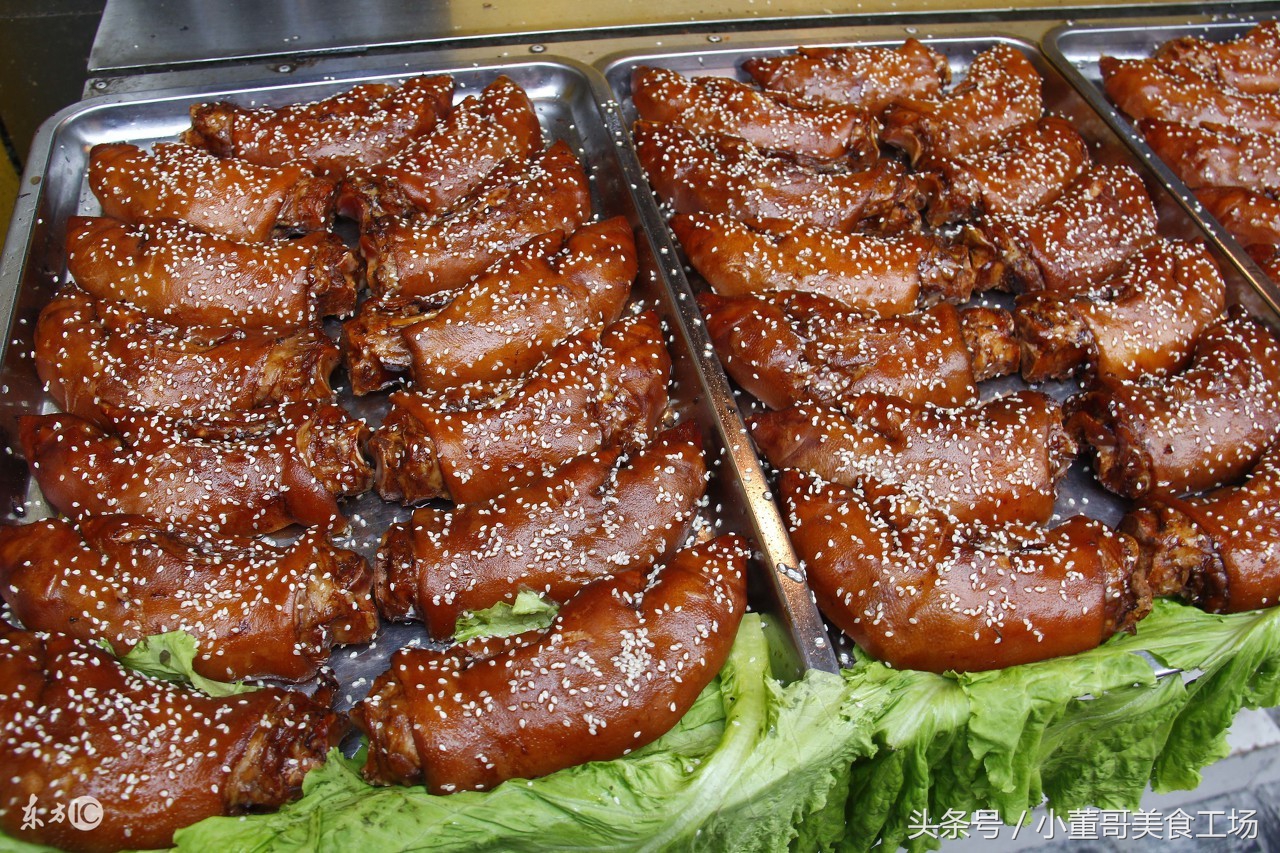 方燕烤猪蹄内部商用技术配方,烤猪蹄的做法最正宗的做法