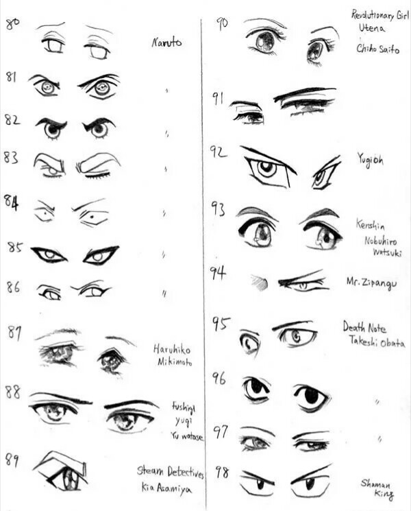 教你学画眼睛简单又漂亮,教你画三种风格的眼睛绘画教程