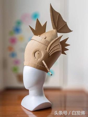 超逼真还原，老爸做的宠物小精灵鲤鱼王头套蠢到我献出膝盖1000次