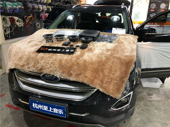 福特锐界音响改装丹拿,郑州17年福特锐界中配音响怎么样