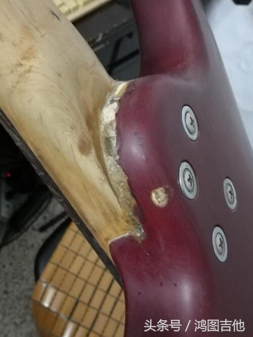 吉他琴头摔了一下,吉他琴头断了怎么恢复无痕
