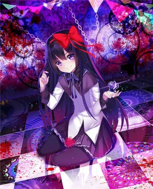 既能把你推上神坛也能把你给拉下来！魔法少女小圆魔王焰动漫壁纸