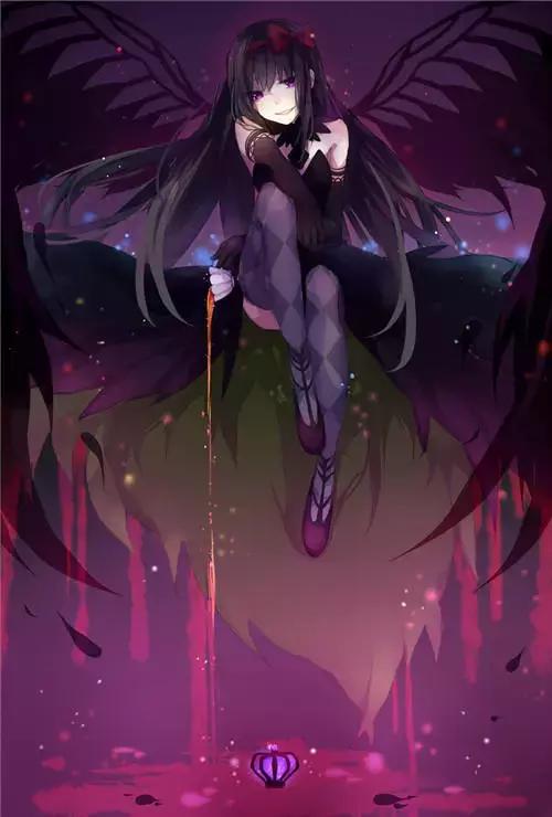 既能把你推上神坛也能把你给拉下来！魔法少女小圆魔王焰动漫壁纸