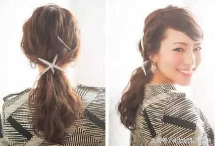 简单的盘发欧美韩系,泡面卷发型教程