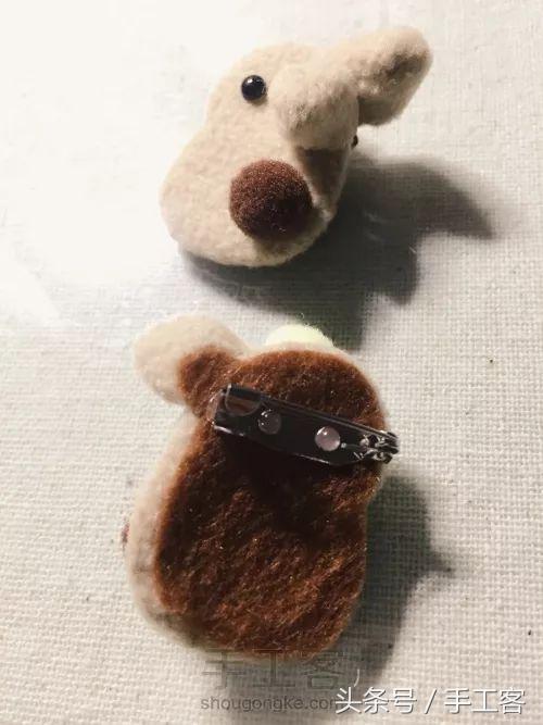 萌兔小手工制作,diy布艺趴趴兔