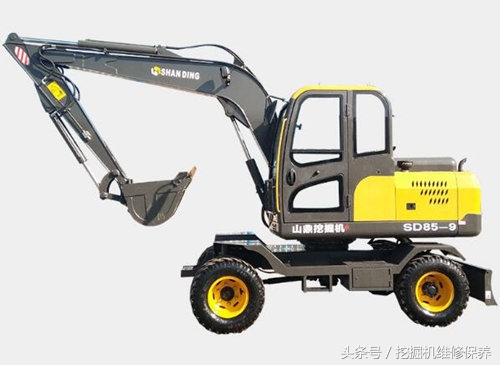 一机多用的轮式挖掘机,宝鼎轮式挖掘机一机多用视频展示