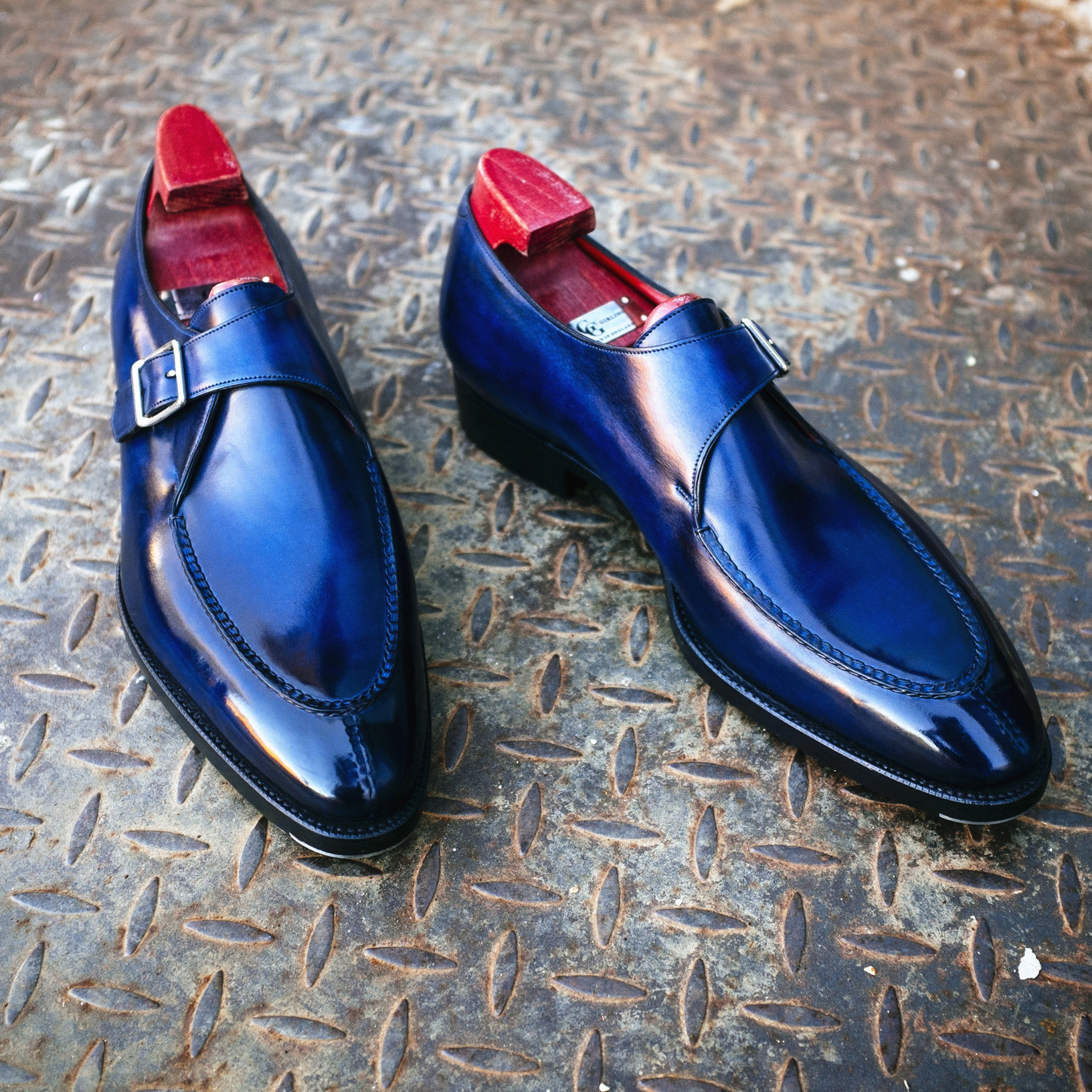 意大利手工英伦皮鞋,意大利高帮高档皮鞋