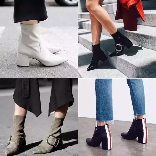 适合冬天小女生穿的黑色马丁靴,适合年轻小姐姐穿的衣服