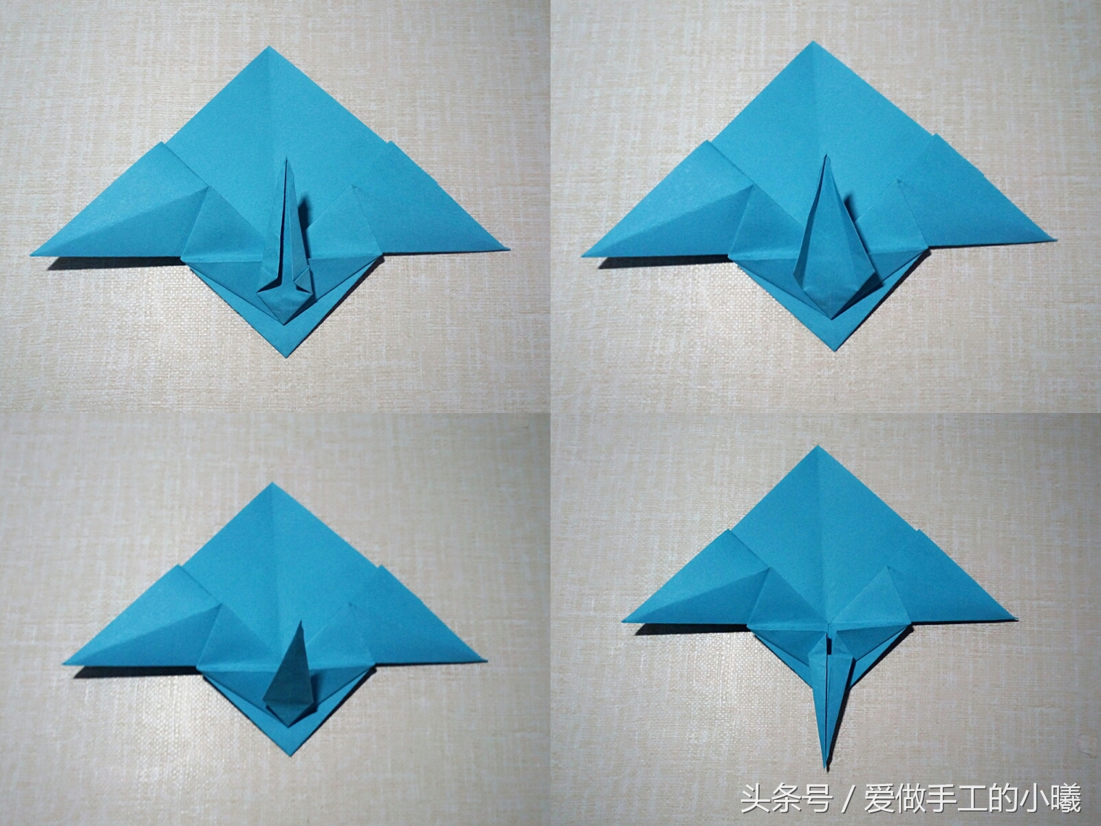 纸飞机童年叠法,童年100款纸飞机慢动作教程