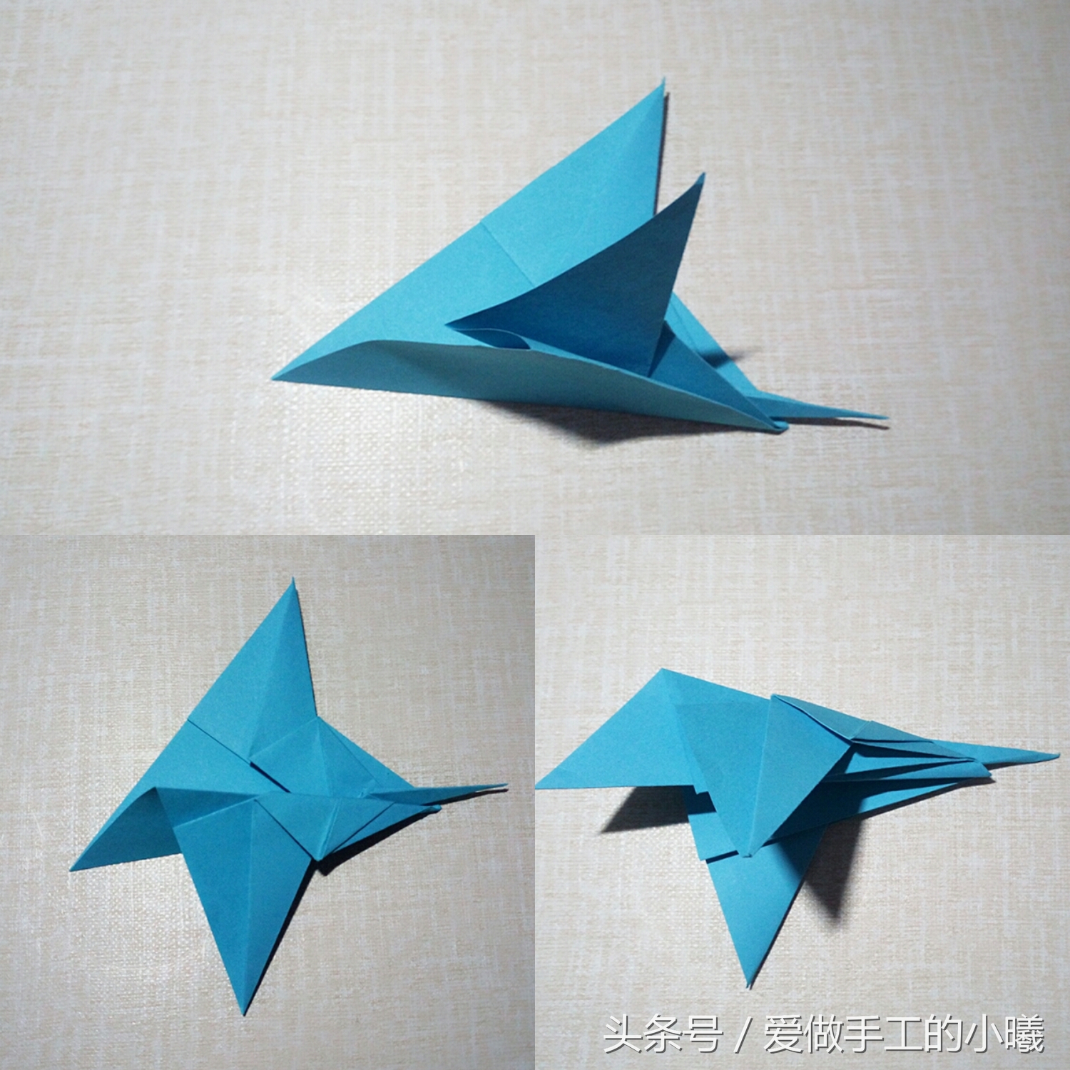 纸飞机童年叠法,童年100款纸飞机慢动作教程
