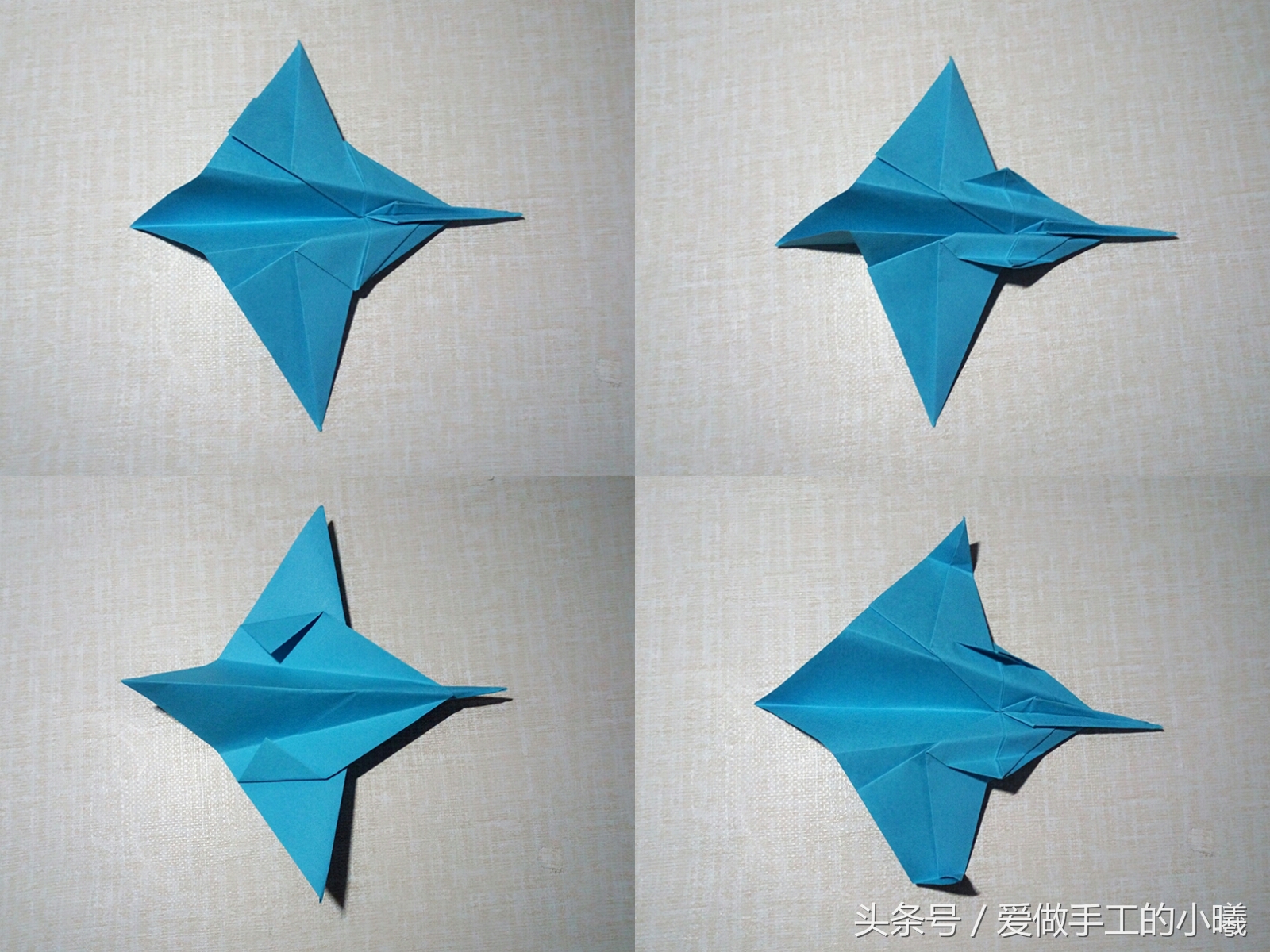 纸飞机童年叠法,童年100款纸飞机慢动作教程