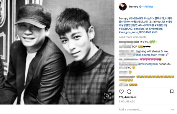 bigbangtop与yg解约,top吸毒已经坐实了吗