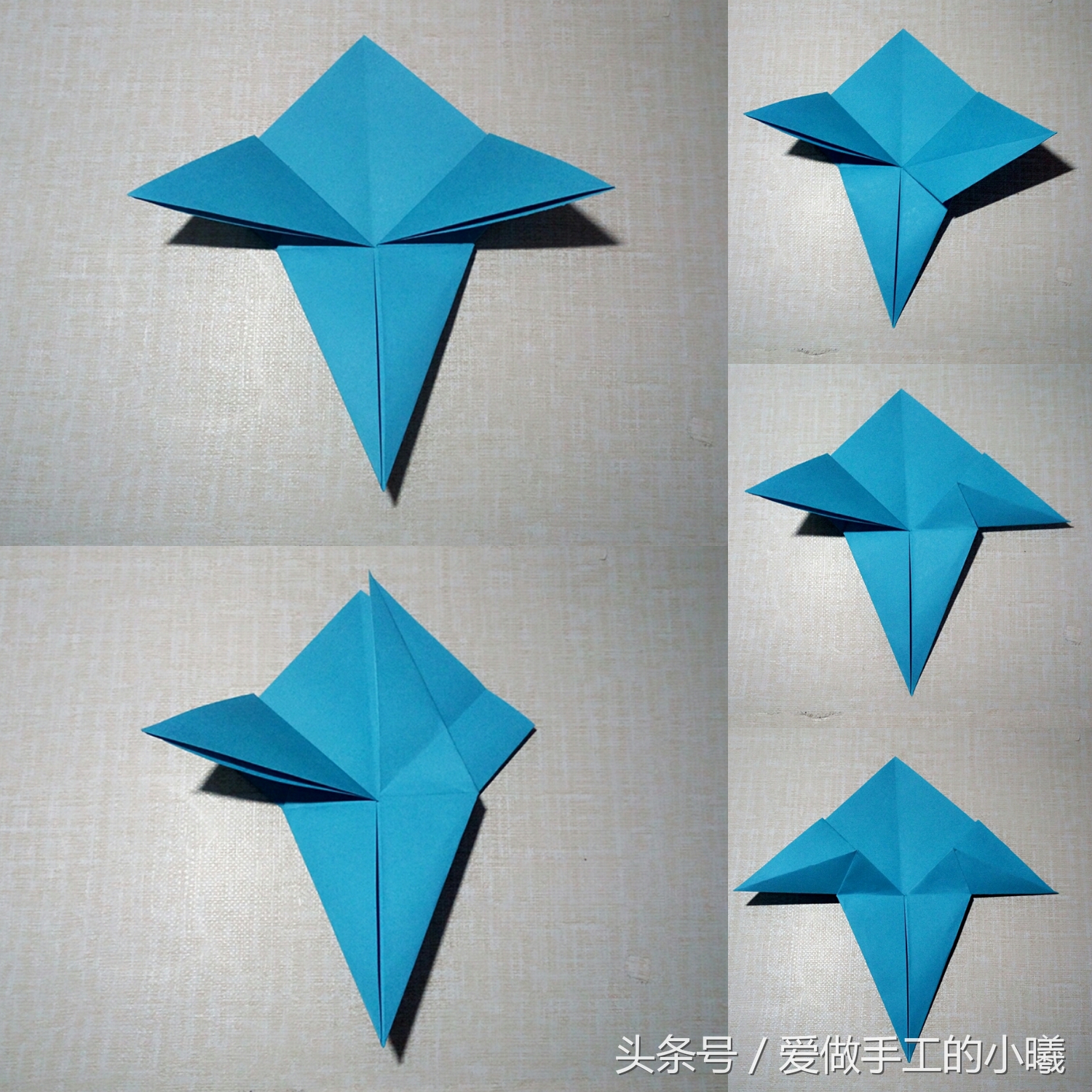 纸飞机童年叠法,童年100款纸飞机慢动作教程