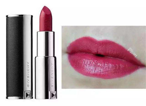 ysl娇兰纪梵希口红试色 (纪梵希小羊皮n37色号和娇兰214)