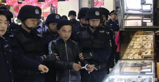 丹凤县黄金盗窃案,商场金店被盗事件