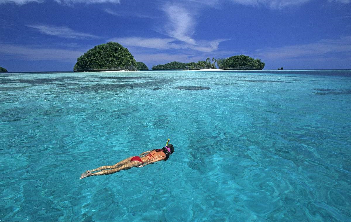 帕劳海底旅游图片,帕劳私人岛旅游推荐