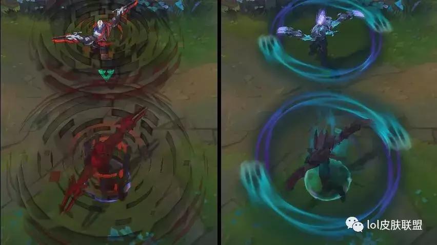 lol劫全皮肤对比,lol劫源计划特效