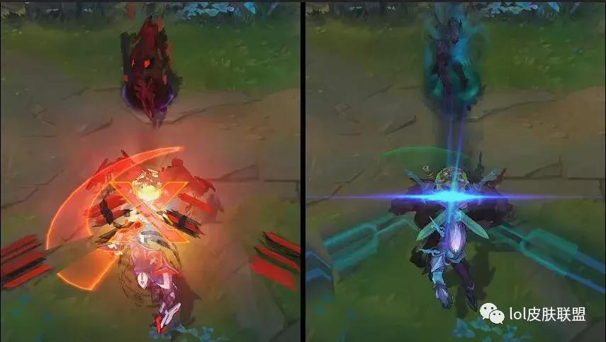 lol劫全皮肤对比,lol劫源计划特效