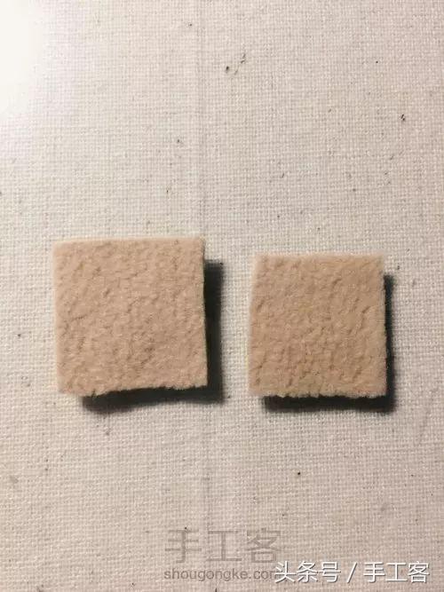 萌兔小手工制作,diy布艺趴趴兔