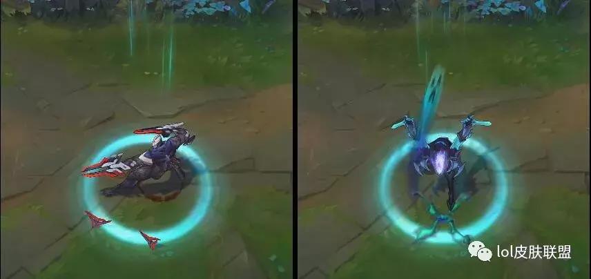 lol劫全皮肤对比,lol劫源计划特效