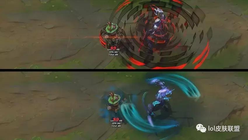 lol劫全皮肤对比,lol劫源计划特效