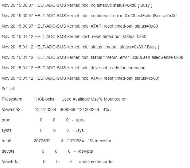 宕机事件始末,严重的宕机事件