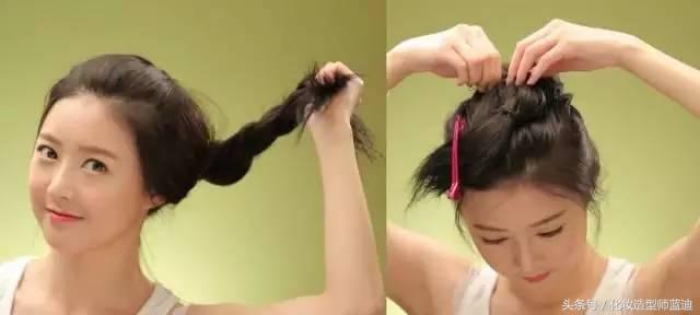 有刘海丝巾扎发,怎么用丝巾把刘海扎上去