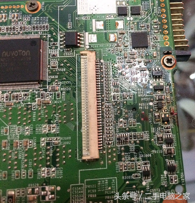 二手dellxps1702x笔记本,维修进水烧坏的戴尔笔记本