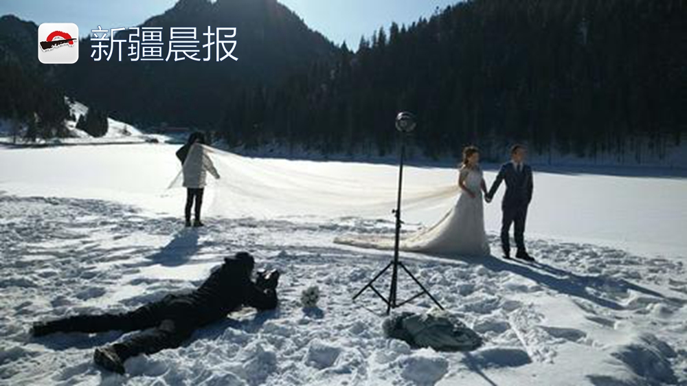 零下10多度拍婚纱照,零下2度拍婚纱照