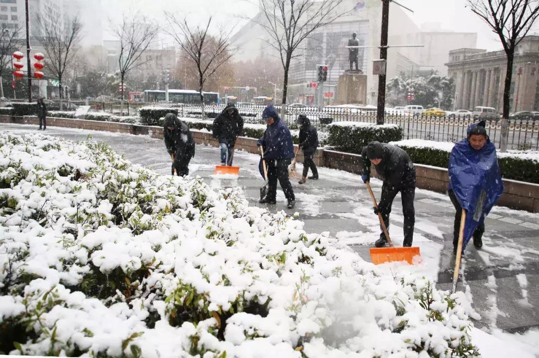 大雪袭城，却畅通无阻！只因为有可敬的他们