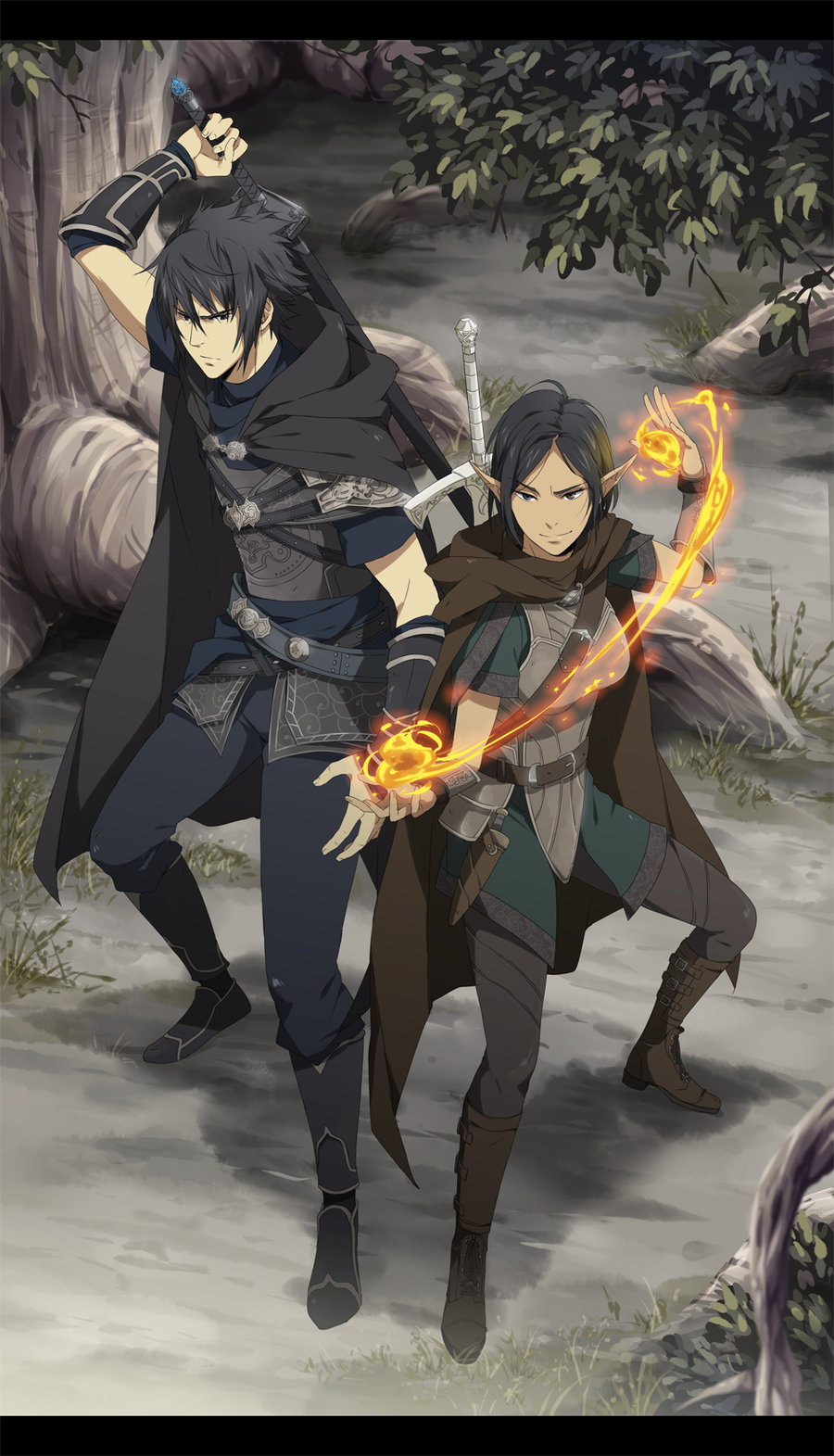 插画师danielshaffer的绘画作品,dandonfuga插画作品