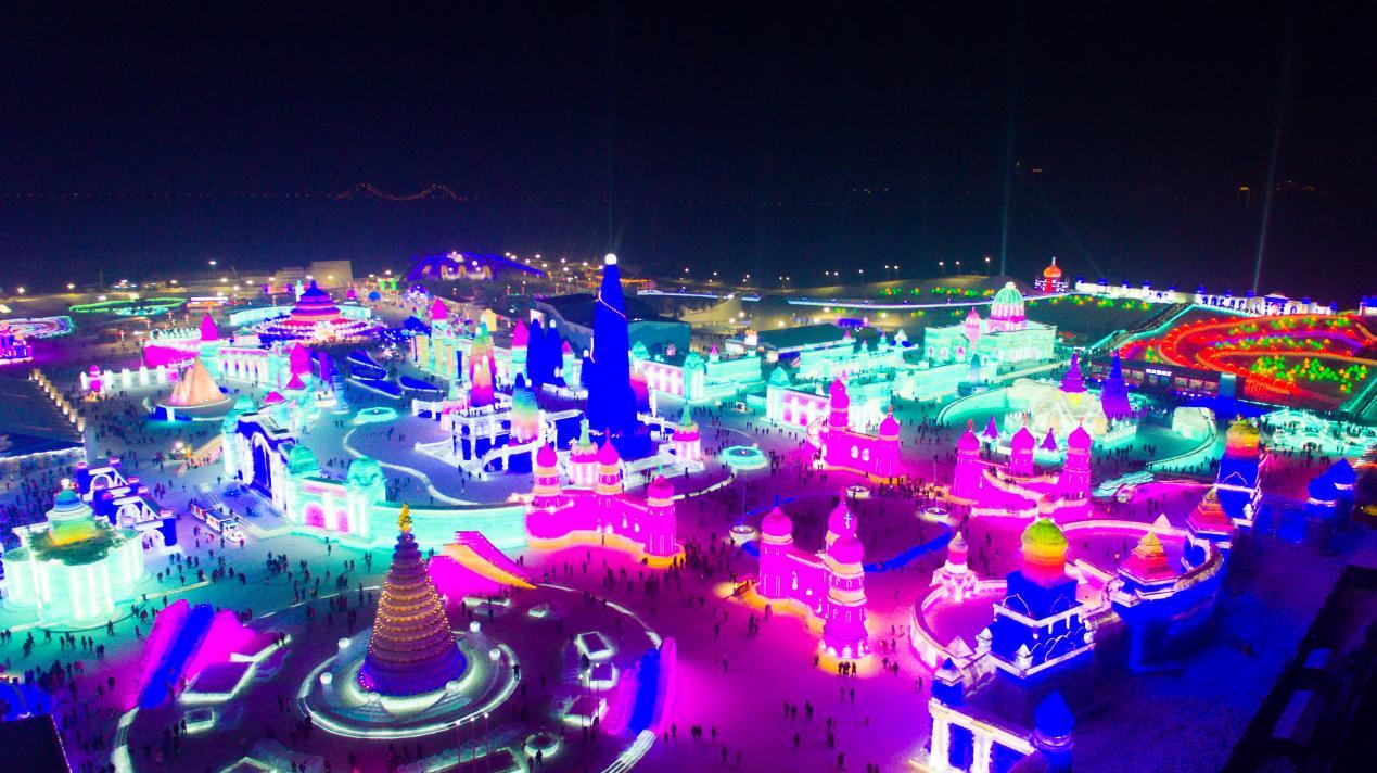 2022哈尔滨冰雪节南岗,有关哈尔滨冰雪节视频