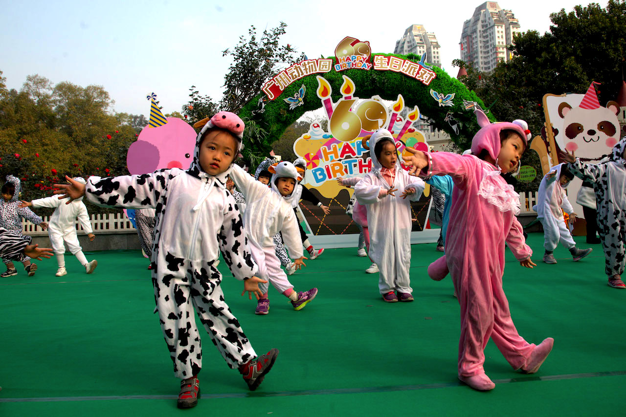 广州动物园40年前,70年代广州动物园