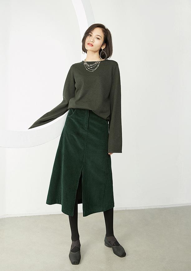 减龄设计感灯芯绒,小众设计感灯芯绒