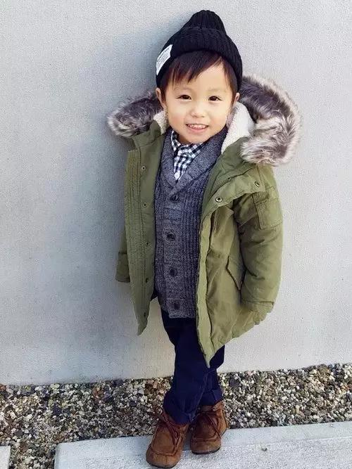 冬季男宝宝整套潮流穿搭,男宝宝冬季穿搭推荐