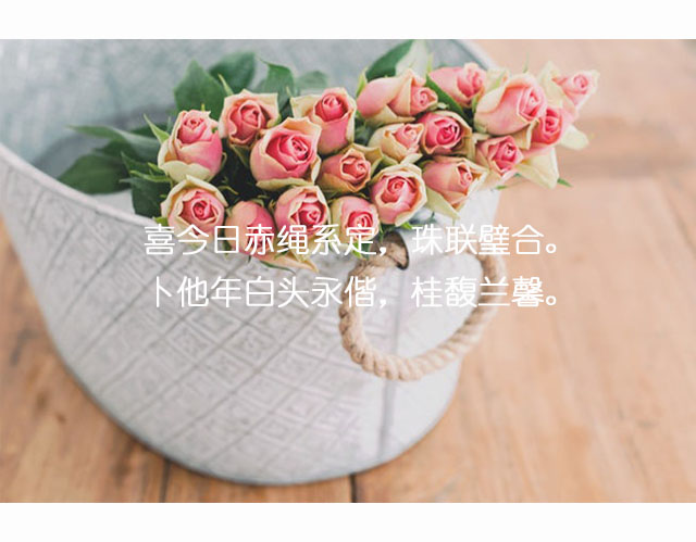 最美祝婚词,让人惊艳的祝婚词