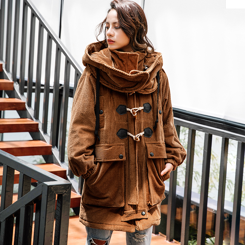 减龄设计感灯芯绒,小众设计感灯芯绒