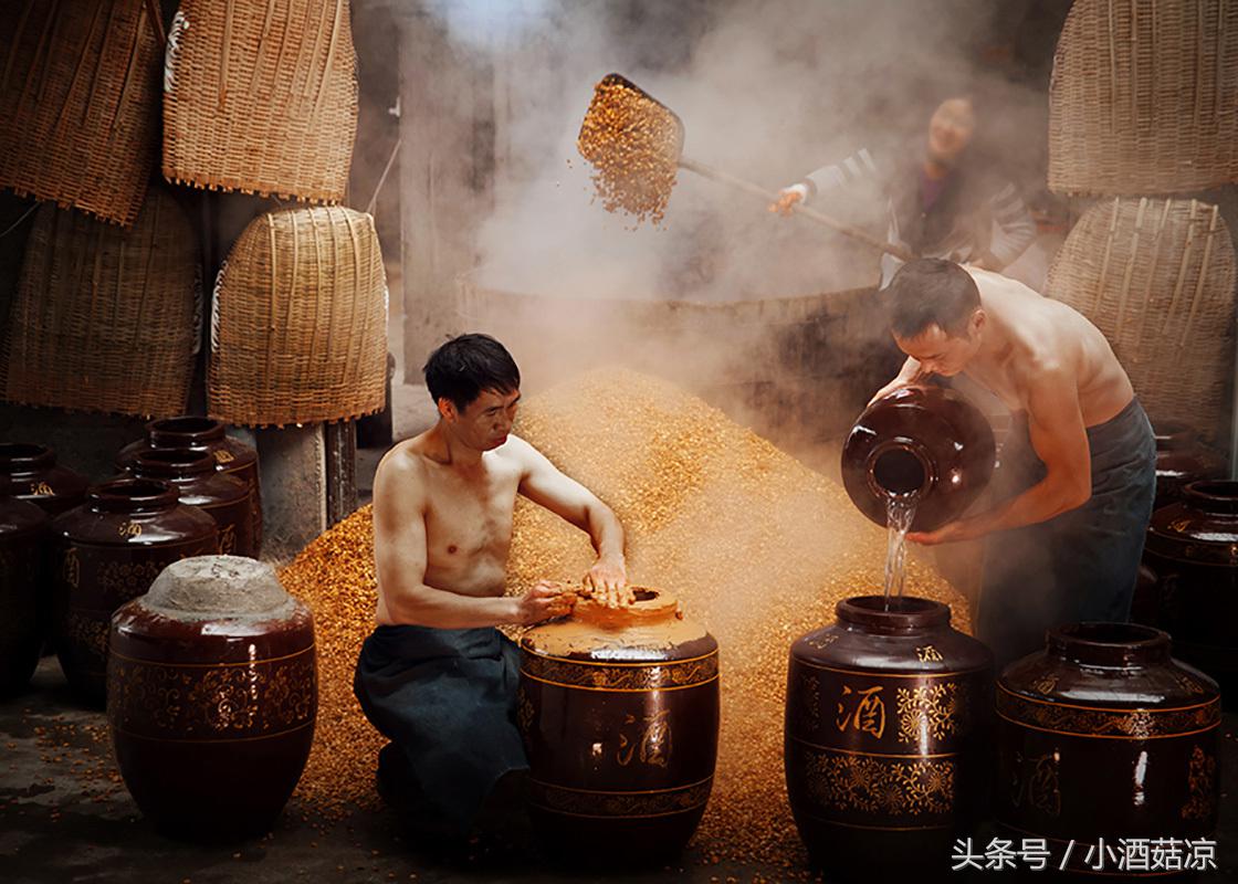 白酒酿造工艺流程图,唐三镜酿酒技术五粮酒