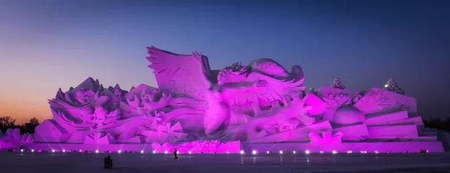 2022哈尔滨冰雪节南岗,有关哈尔滨冰雪节视频