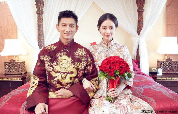 创意婚礼婚戒,中式婚礼婚戒选黄金还是钻石