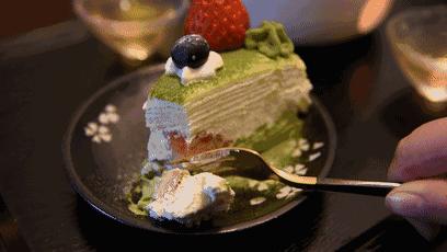 温州巷口日式庭院甜品屋!新出原谅色脏脏包,吃完脸都绿啦!