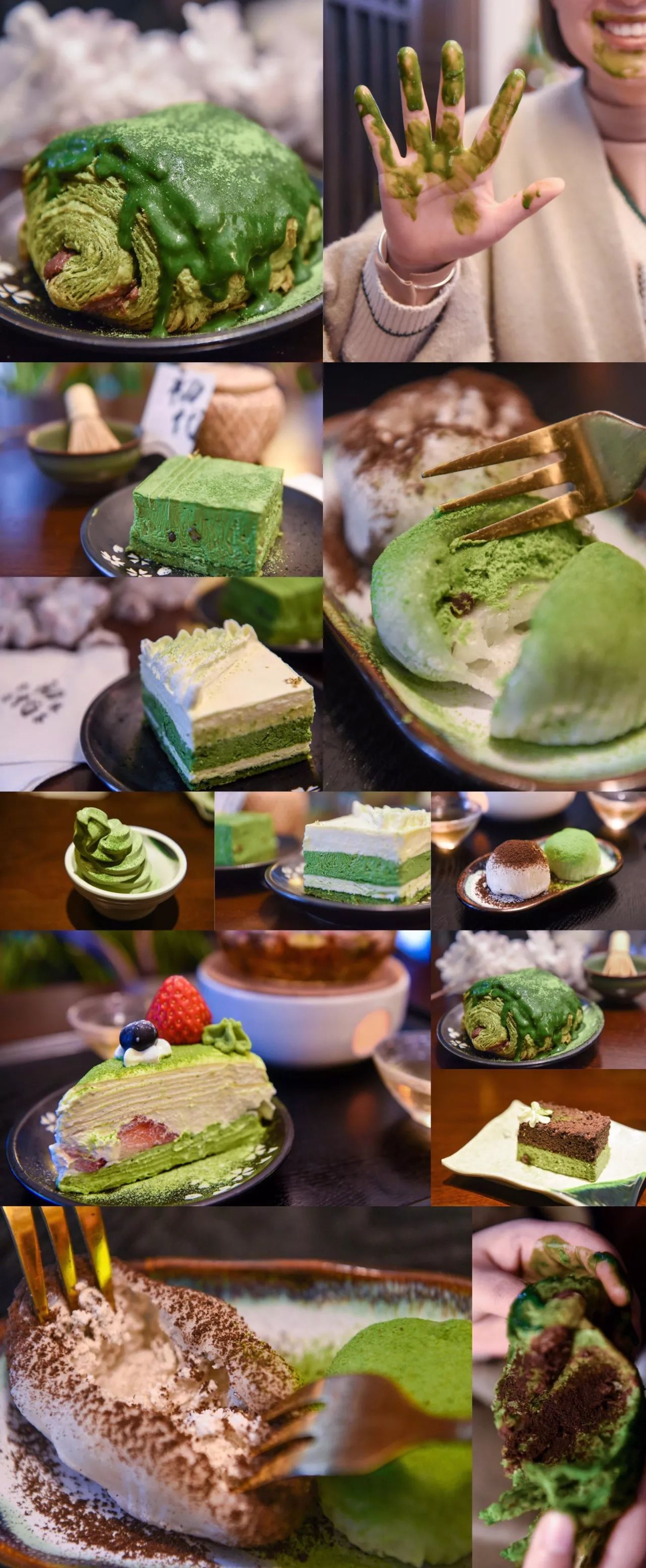 温州巷口日式庭院甜品屋!新出原谅色脏脏包,吃完脸都绿啦!