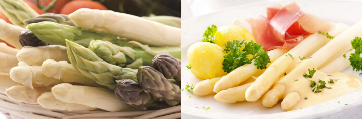 希尔顿白芦笋图片,希尔顿寻鲜之旅