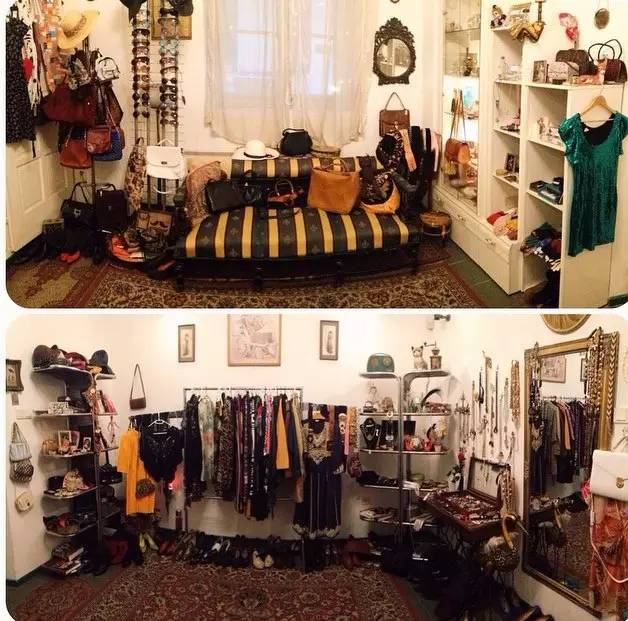 没去过的店铺不敢进去,魔都最潮的复古店