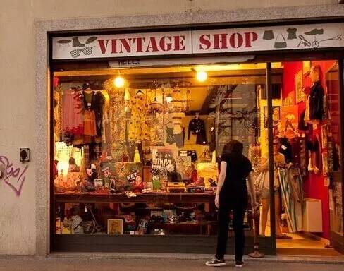 没去过的店铺不敢进去,魔都最潮的复古店