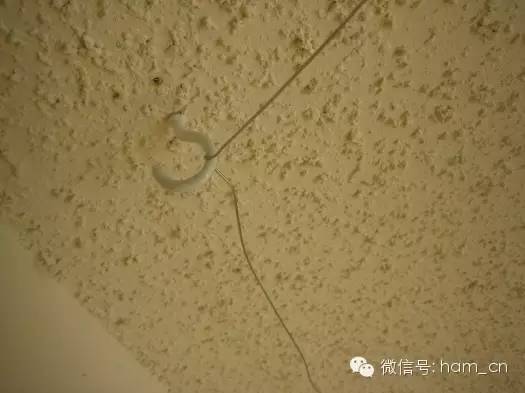 火腿DIY有才|美国小哥Scott隐藏在天花板上的HF天线是咋样滴赶脚?