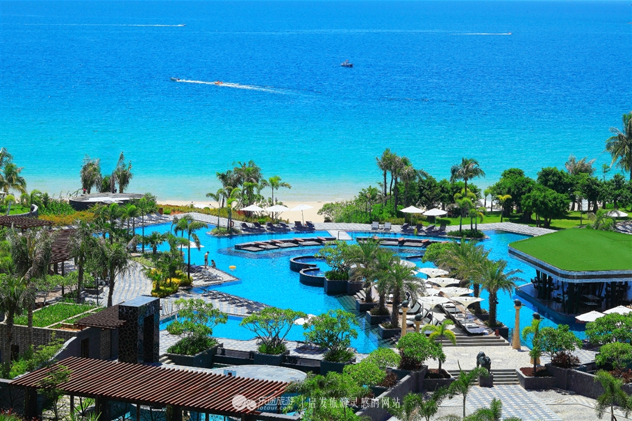 三亚美高梅和金茂希尔顿,三亚轻奢旅行